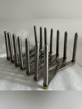 IKEA VARIERA Stainless Steel Adjustable Pot Lid Organizer Rack